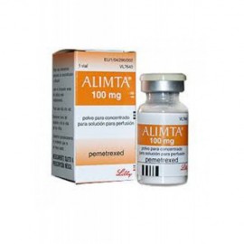 Изображение препарта из Германии: Алимта Alimta 100 мг/ 1 флакон