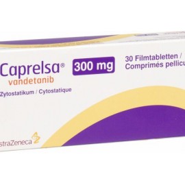 Изображение препарта из Германии: Капрелса Caprelsa (Вандетаниб) 300 мг/30 таблеток