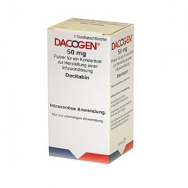 Изображение препарта из Германии: Дакоген Dacogen 50 мг/1 флакон