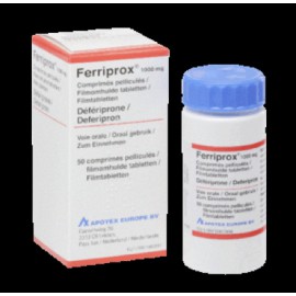 Изображение препарта из Германии: Феррипрокс Ferriprox 1000MG/50 шт