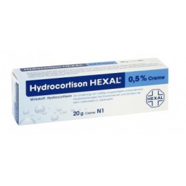 Изображение препарта из Германии: Гидрокортизон Hydrocortison Hexal 0.5% Creme /30 g 