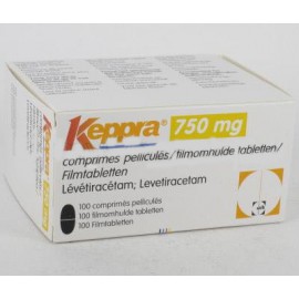 Изображение препарта из Германии: Кепра KEPPRA (Levetiracetam) 750 Mg 200 Шт.