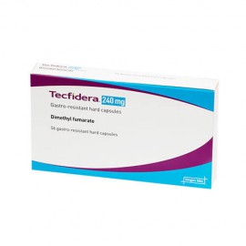 Изображение препарта из Германии: Текфидера Tecfidera (Диметилфумарат) 240 мг/ 56 капсул