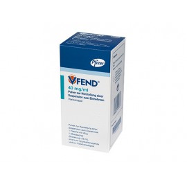 Изображение препарта из Германии: Вифенд Vfend суспензия 40 мг/мл
