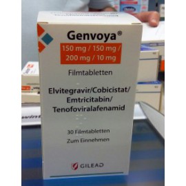 Изображение препарта из Германии: Генвоя Genvoya 30 таблеток