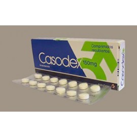 Изображение препарта из Германии: Касодекс Casodex 50 мг/90 таблеток