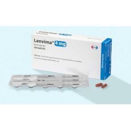 Изображение препарта из Германии: Ленвима Lenvima (Ленватиниб) 4 мг/30 капсул