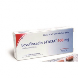 Изображение препарта из Германии: Левофлоксацин LEVOFLOXACIN 500MG - 10 ШТ