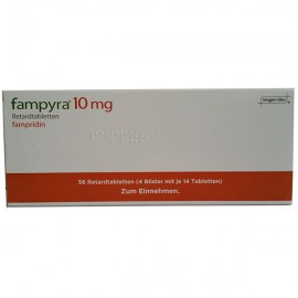 Изображение препарта из Германии: Фампира Fampyra 10 мг 4х14 шт