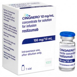 Изображение препарта из Германии: Синквеир Cinqaero (Реслизумаб) 100 мг/1 флакон