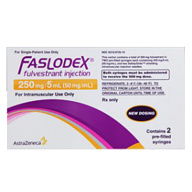 Изображение препарта из Германии: Фазлодекс Faslodex 250 мг/2 готовых шприца